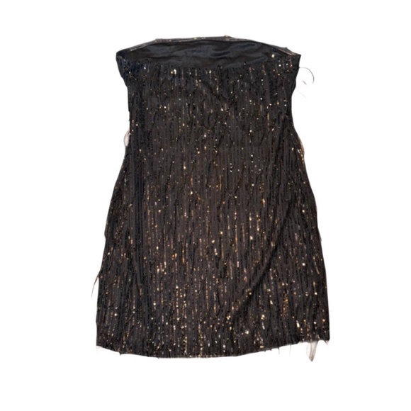 🖤Wild Fable Black Sequin Strapless Mini Dress (Size M) - Picture 4 of 4